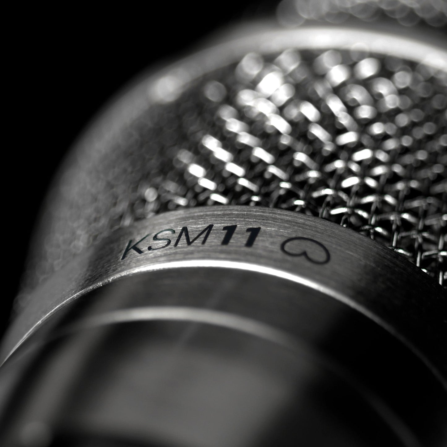 Shure KSM11 Wireless Condenser Microphone Capsule nickel lifestyle