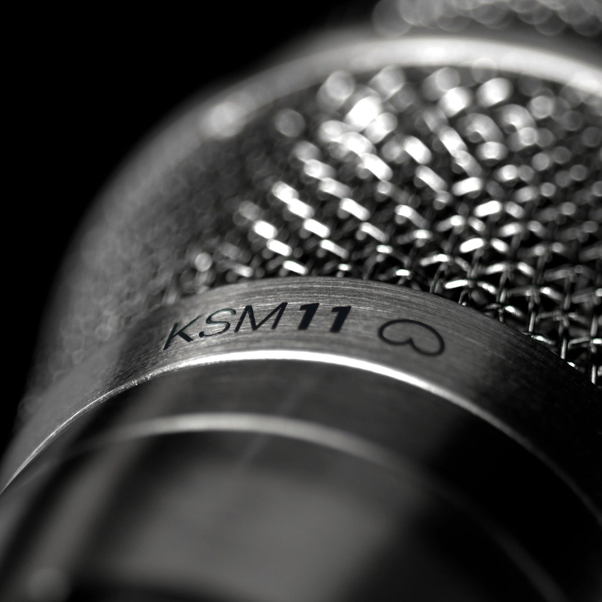 Shure KSM11 Wireless Condenser Microphone Capsule nickel lifestyle