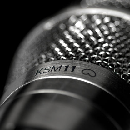 Shure KSM11 Wireless Condenser Microphone Capsule nickel lifestyle
