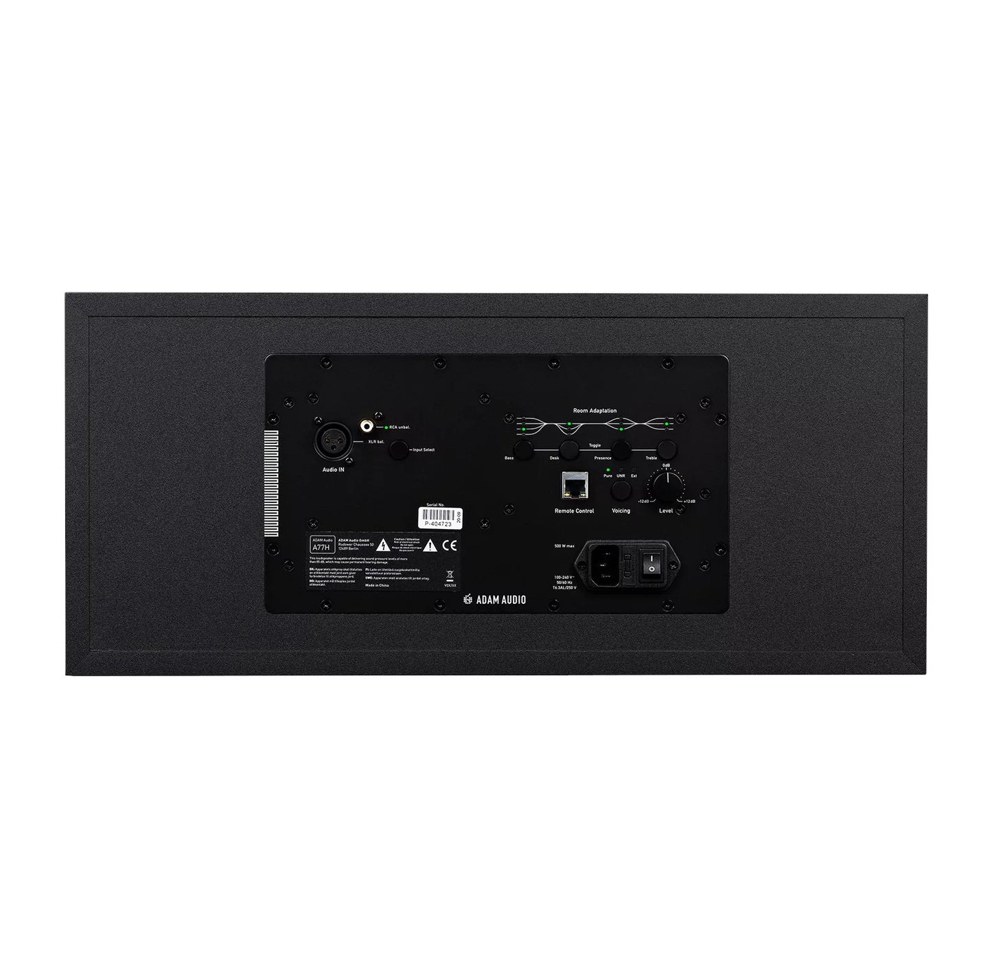 ADAM Audio A77H 3-Way Dual 7-Inch Powered Studio Monitor back