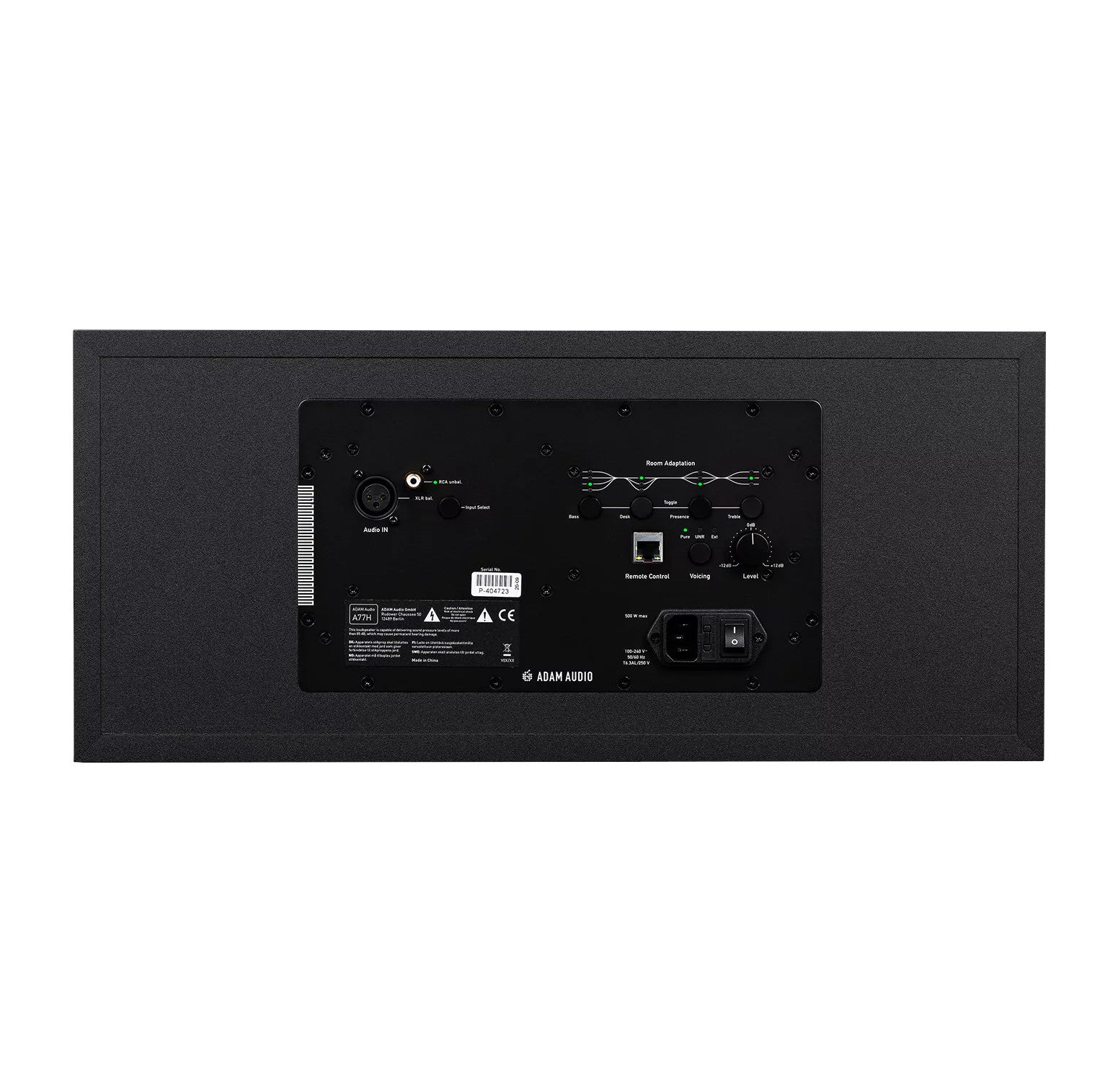 ADAM Audio A77H 3-Way Dual 7-Inch Powered Studio Monitor back