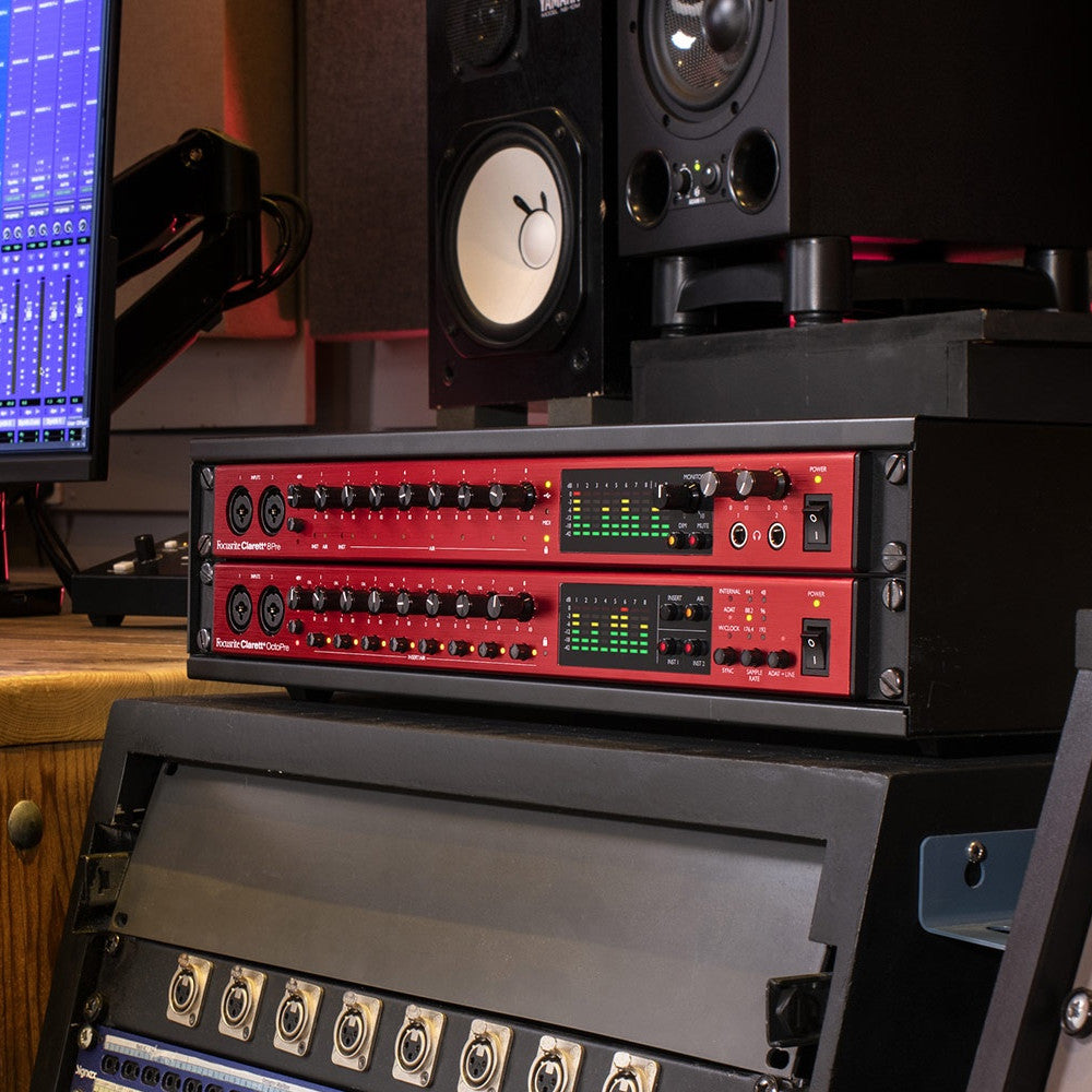 Focusrite Clarett+ OctoPre 8-In/8-Out Mic Preamp – SoundPro