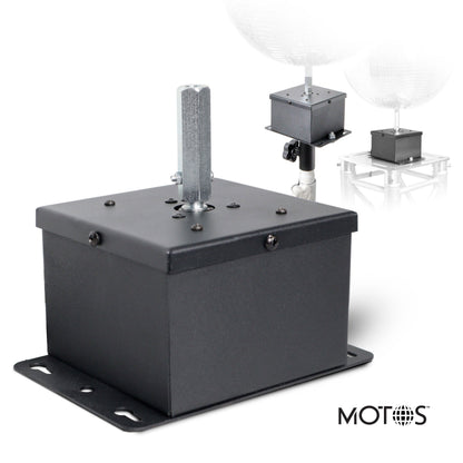 ProX MOTOS Mirror Ball Motor Upright Oscillating For Mirror Balls | Black