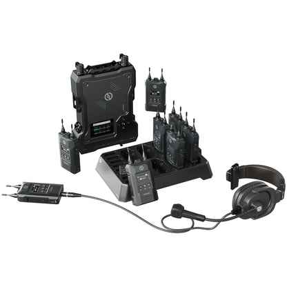 Hollyland Solidcom M1 Wireless Full-Duplex Intercom System With 8 Beltpacks
