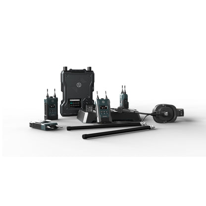 Hollyland Solidcom M1 Wireless Full-Duplex Intercom System With 4 Beltpacks