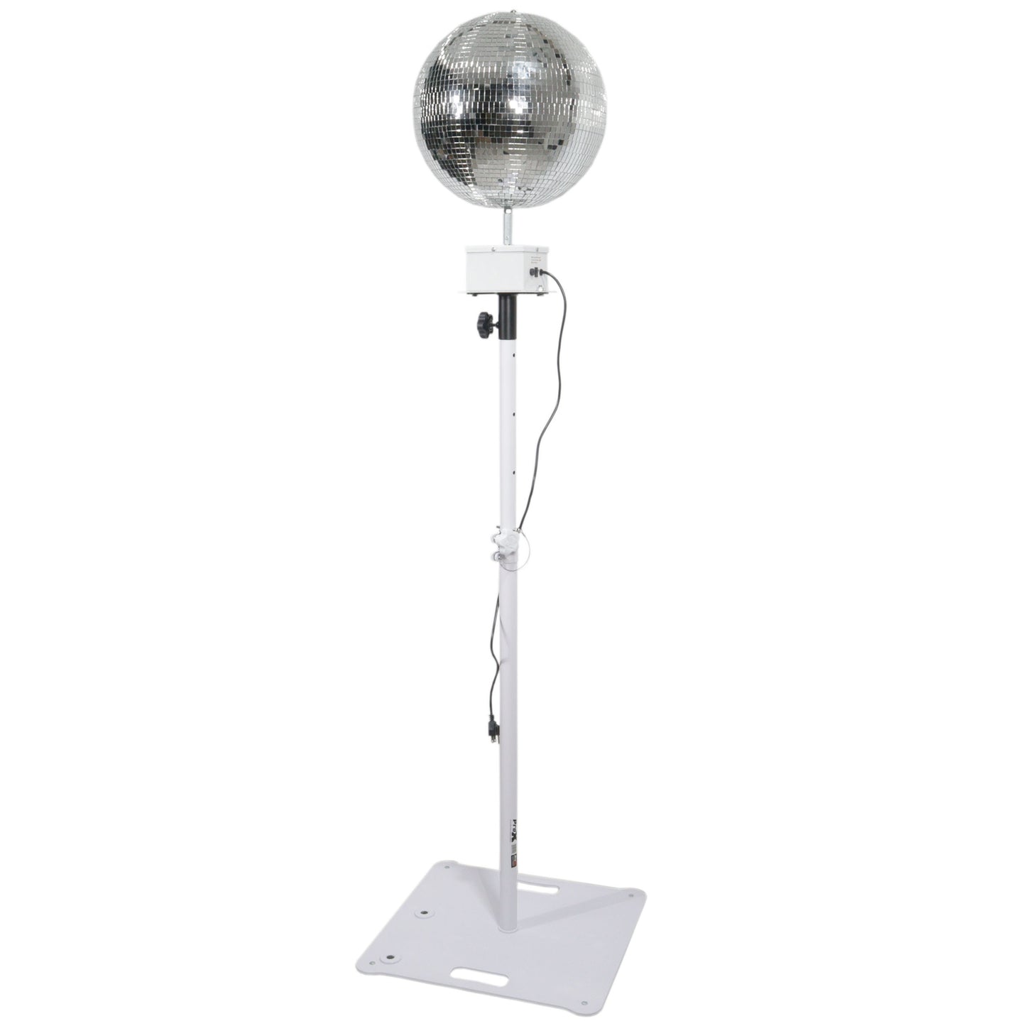 ProX MOTOS Mirror Ball Motor Upright Oscillating For Mirror Balls | White