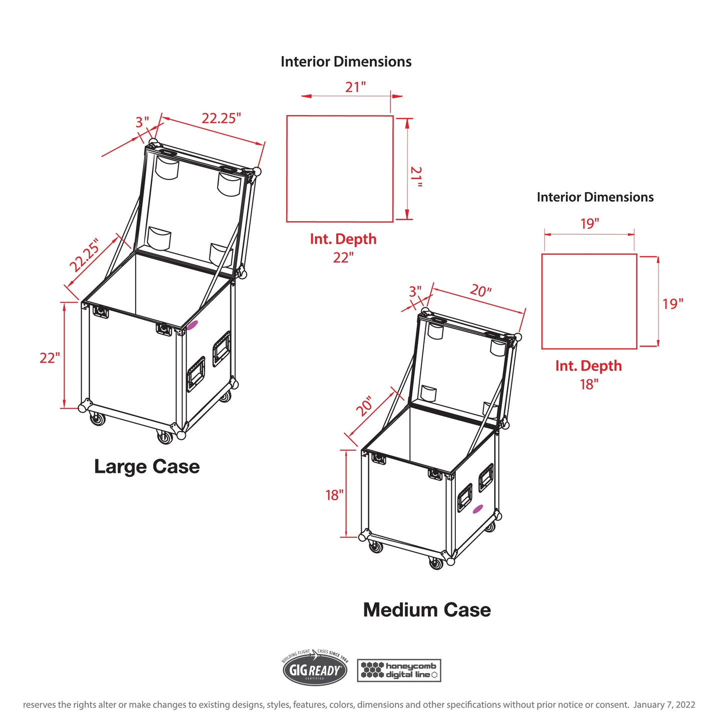 ProX XS-UTL47PKG2 Utility ATA Road Case Bundle | 2-Pack
