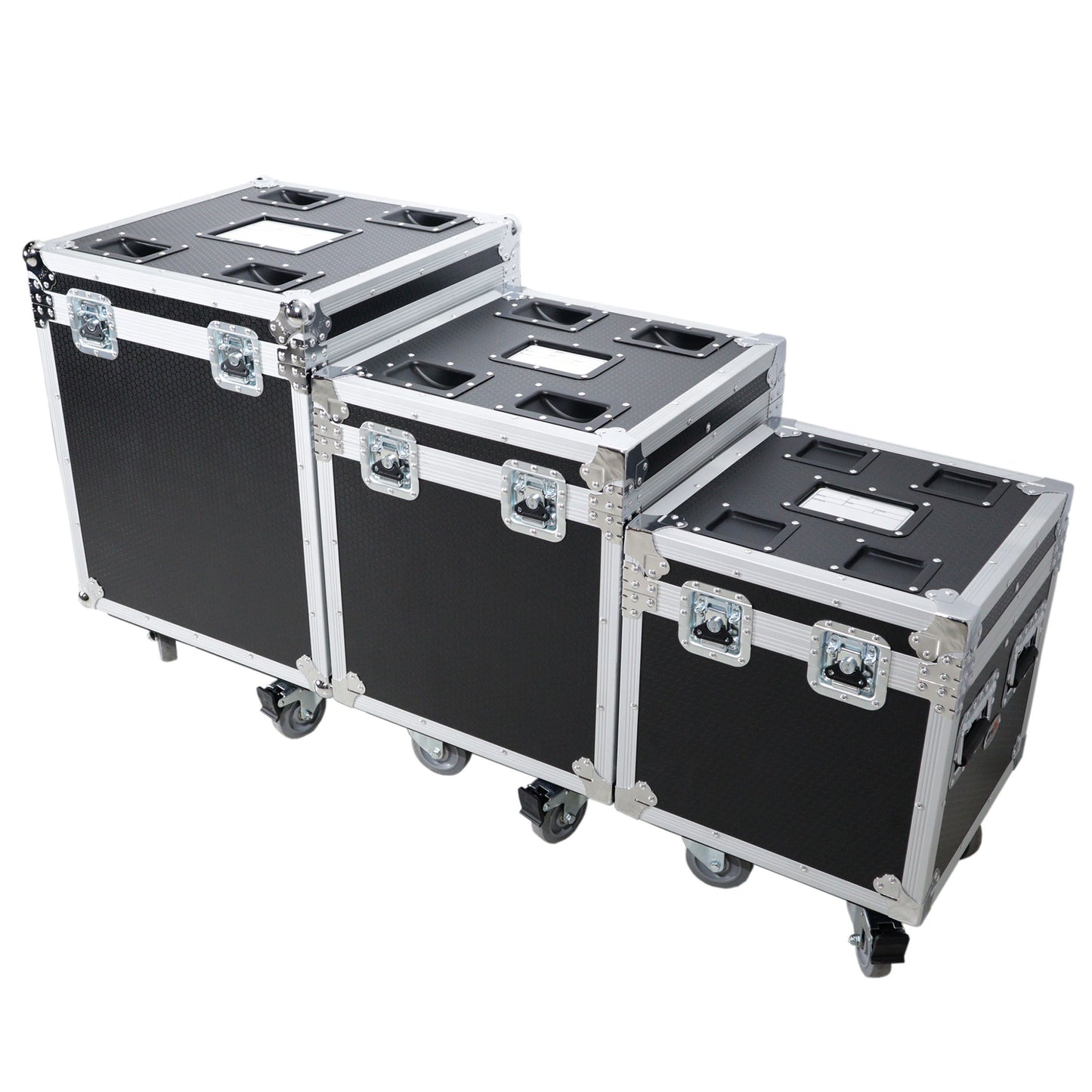 ProX XS-UTL49PKG3 Set of 3 Nested ATA Road Cases With Casters