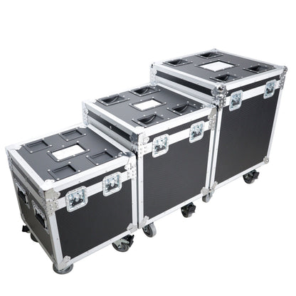 ProX XS-UTL49PKG3 Set of 3 Nested ATA Road Cases With Casters