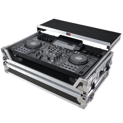 132790_ProX-ATA-Flight-Case-For-Pioneer-XDJ-RX3_DDJ-REV5-DJ-Controller-with-1U-Rack-Space-and-Wheels-_-Silver_Black-_-With-Laptop-Shelf_ALT05sqr