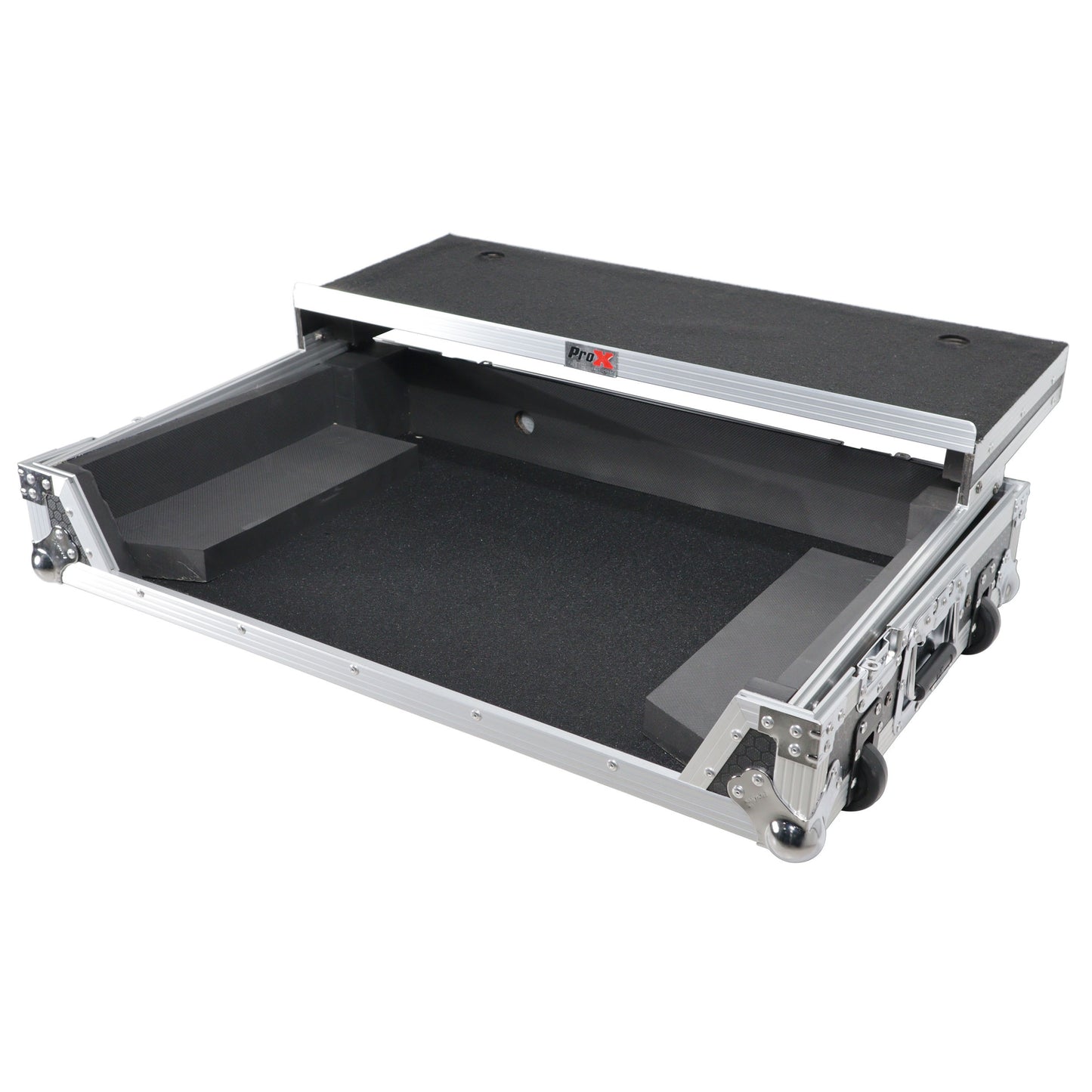 132790_ProX-ATA-Flight-Case-For-Pioneer-XDJ-RX3_DDJ-REV5-DJ-Controller-with-1U-Rack-Space-and-Wheels-_-Silver_Black-_-With-Laptop-Shelf_ALT08sqr