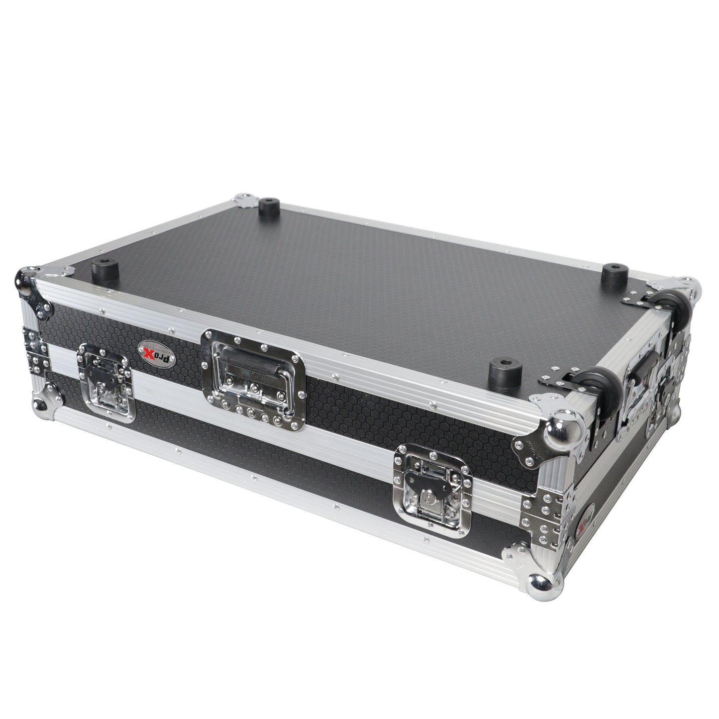 132790_ProX-ATA-Flight-Case-For-Pioneer-XDJ-RX3_DDJ-REV5-DJ-Controller-with-1U-Rack-Space-and-Wheels-_-Silver_Black-_-With-Laptop-Shelf_ALT11sqr