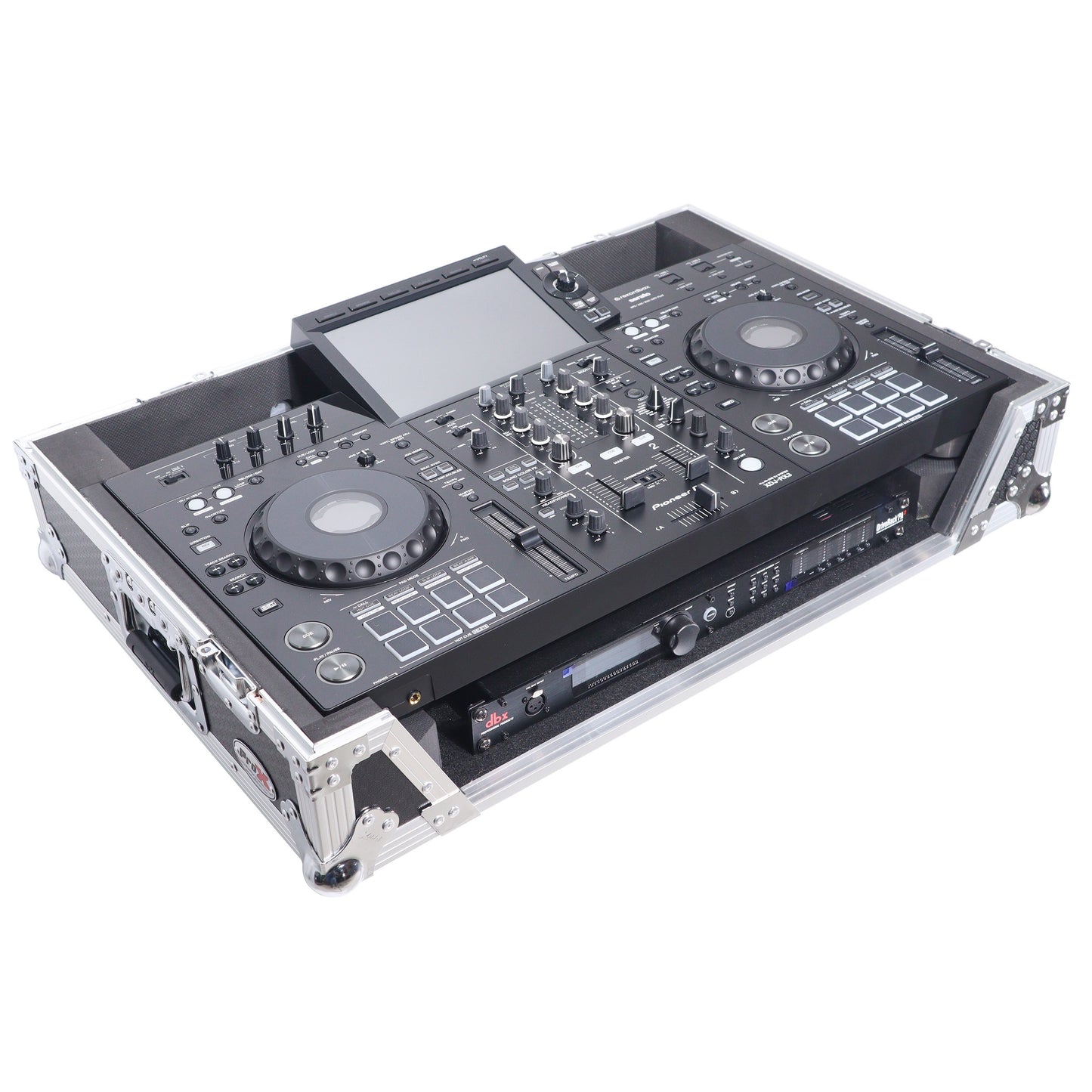 132791_ProX-ATA-Flight-Case-For-Pioneer-XDJ-RX3_DDJ-REV5-DJ-Controller-with-1U-Rack-Space-and-Wheels-_-Silver_Black-_-Without-Laptop-Shelf_ALT08sqr