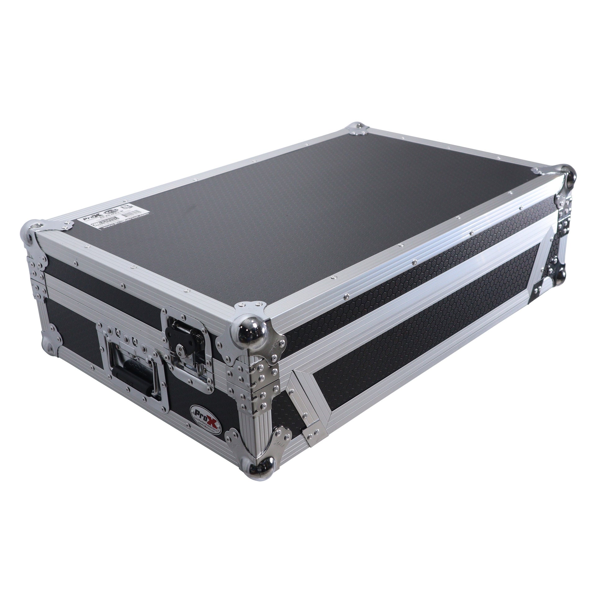 132791_ProX-ATA-Flight-Case-For-Pioneer-XDJ-RX3_DDJ-REV5-DJ-Controller-with-1U-Rack-Space-and-Wheels-_-Silver_Black-_-Without-Laptop-Shelf_ALT11sqr