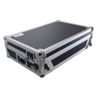 132791_ProX-ATA-Flight-Case-For-Pioneer-XDJ-RX3_DDJ-REV5-DJ-Controller-with-1U-Rack-Space-and-Wheels-_-Silver_Black-_-Without-Laptop-Shelf_ALT11sqr