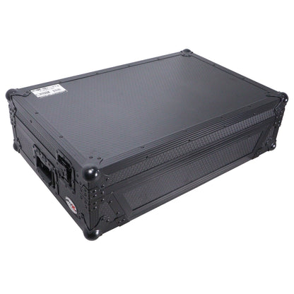 ProX ATA Flight Case For Pioneer XDJ-RX3/DDJ-REV5 DJ Controller with 1U Rack Space and Wheels | Black/Black | Without Laptop Shelf