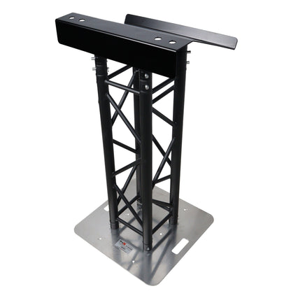 ProX Truss Lectern 24" Aluminum F34 Truss Podium Lectern | Black