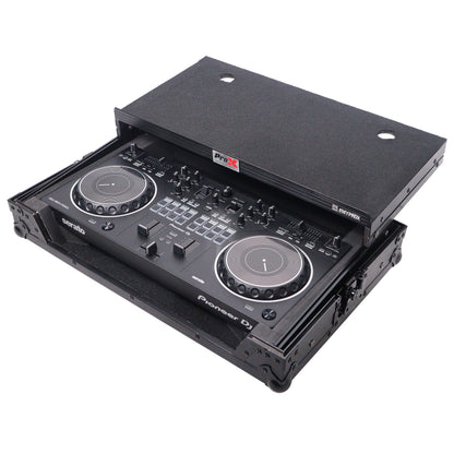 ProX ATA Flight Case for Pioneer DDJ-REV1 With Laptop Shelf | Black