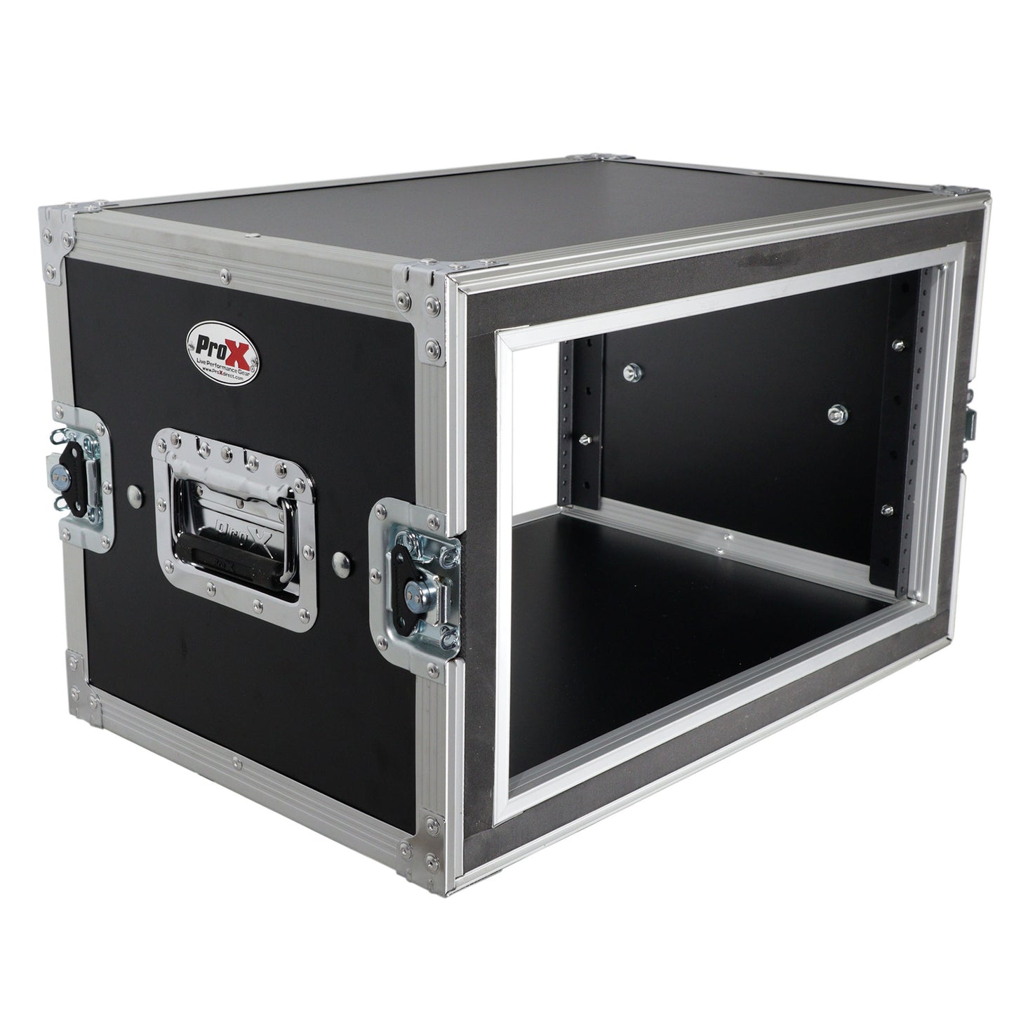 ProX T-6RSP14 6U Vertical Shockproof Effects Rack 14" Depth With Handles