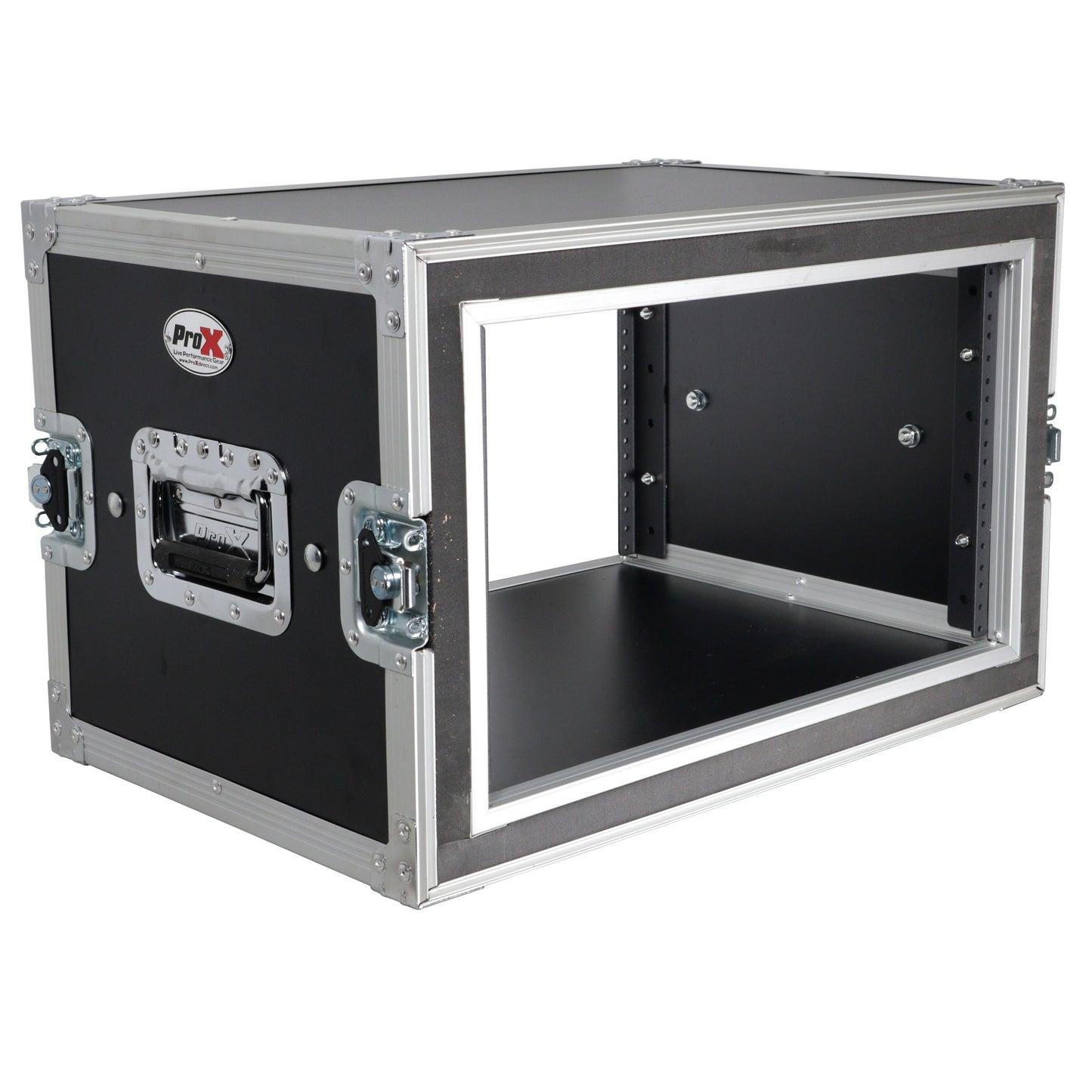 ProX T-6RSP14 6U Vertical Shockproof Effects Rack 14" Depth With Handles