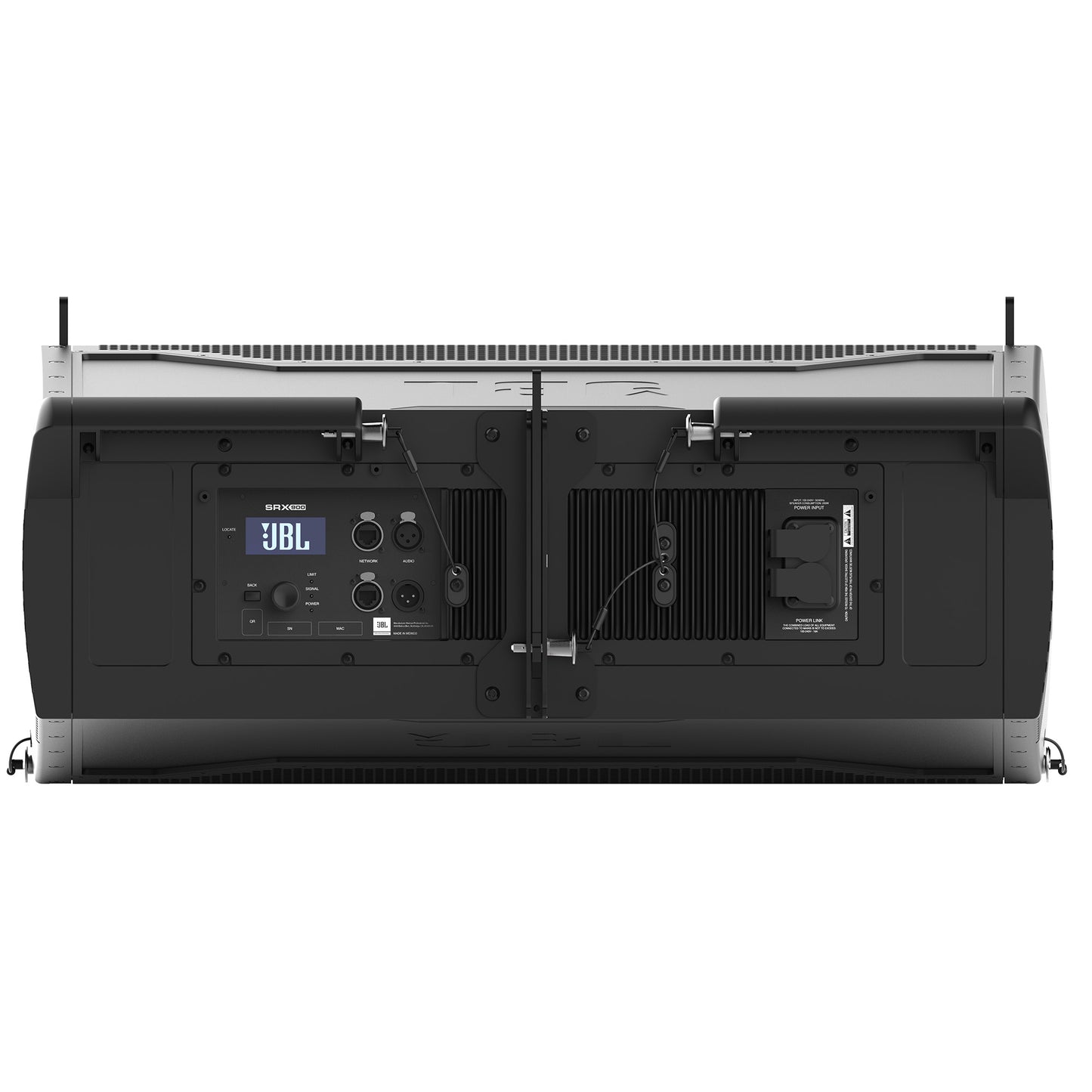 JBL SRX910LA 2-Way Dual 10 Powered Line Array Speaker back