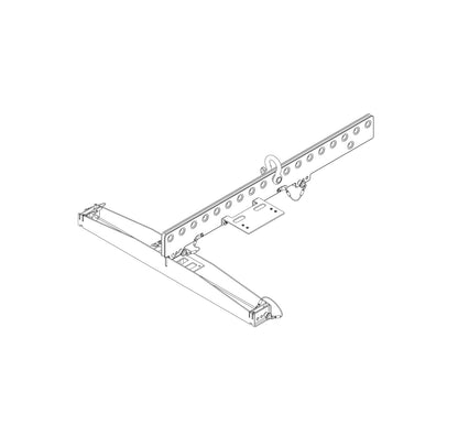 JBL SRX910LA AF Array Frame diagram
