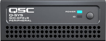 Q-SYS QIO-GP8x8 Network I/O Expander