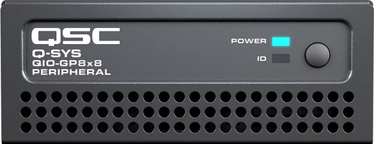 Q-SYS QIO-GP8x8 Network I/O Expander