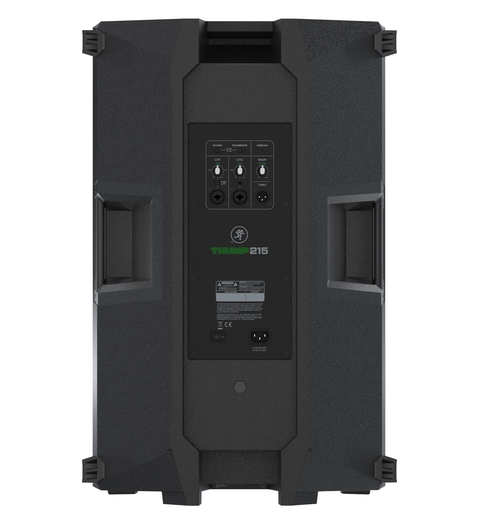 Mackie Thump215 15-Inch 1400W Powered Speaker back