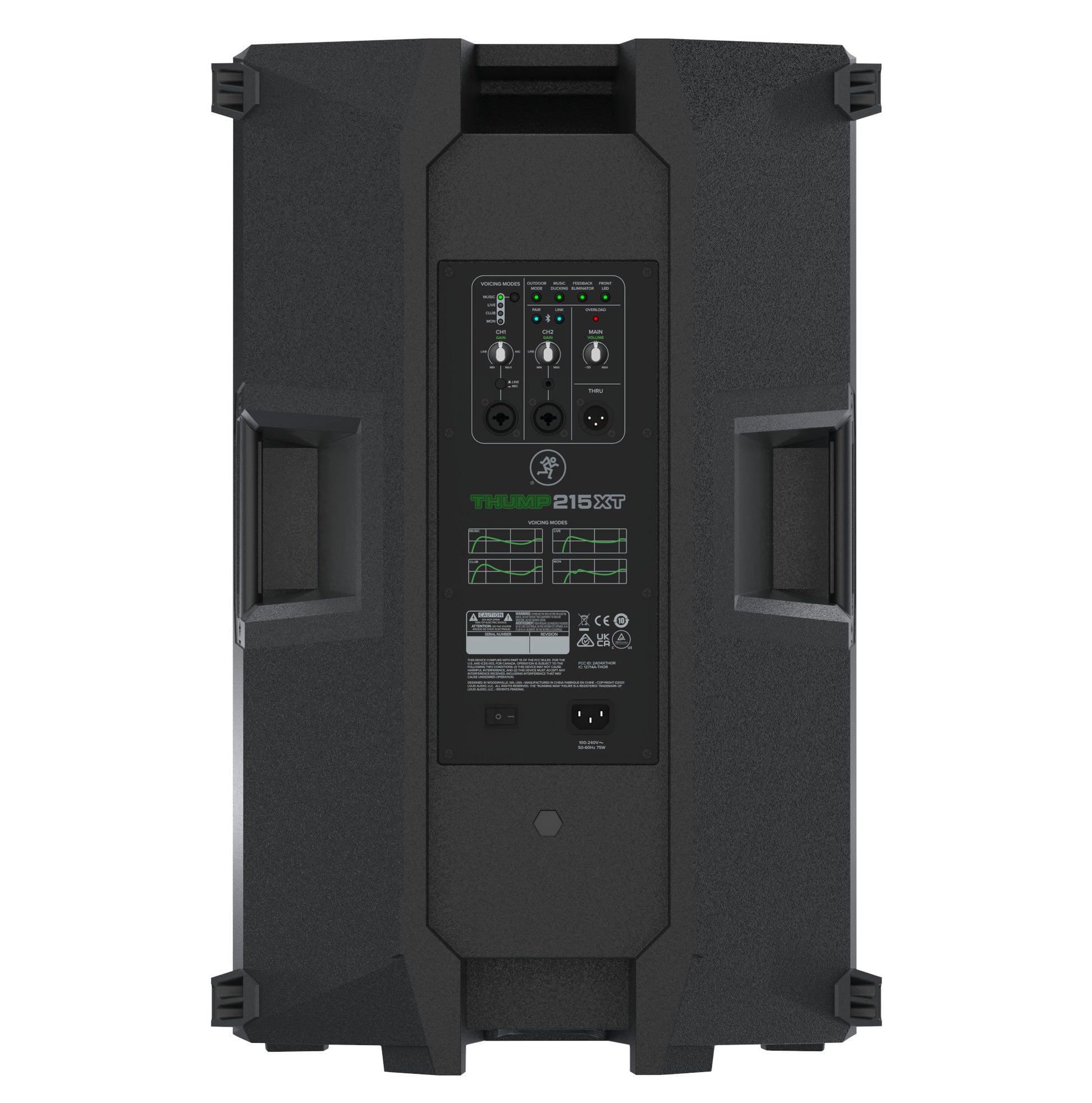 Mackie Thump215XT 15-Inch 1400W Enhanced Powered Speaker back