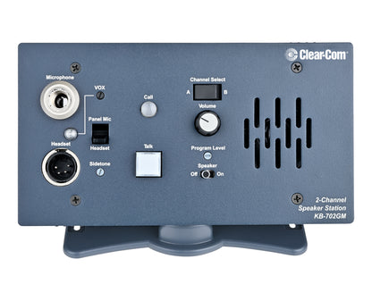 Clear-Com U-BOX-X6 Surface Mount Enclosure for KB Speaker Stations | Dual-Channel