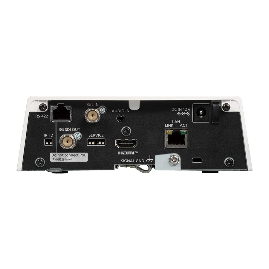 Panasonic AW-UE80 4K/60P Ultra Quiet Full NDI PTZ Camera | Color: White