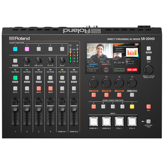 Roland SR-20HD Direct Streaming AV Mixer top