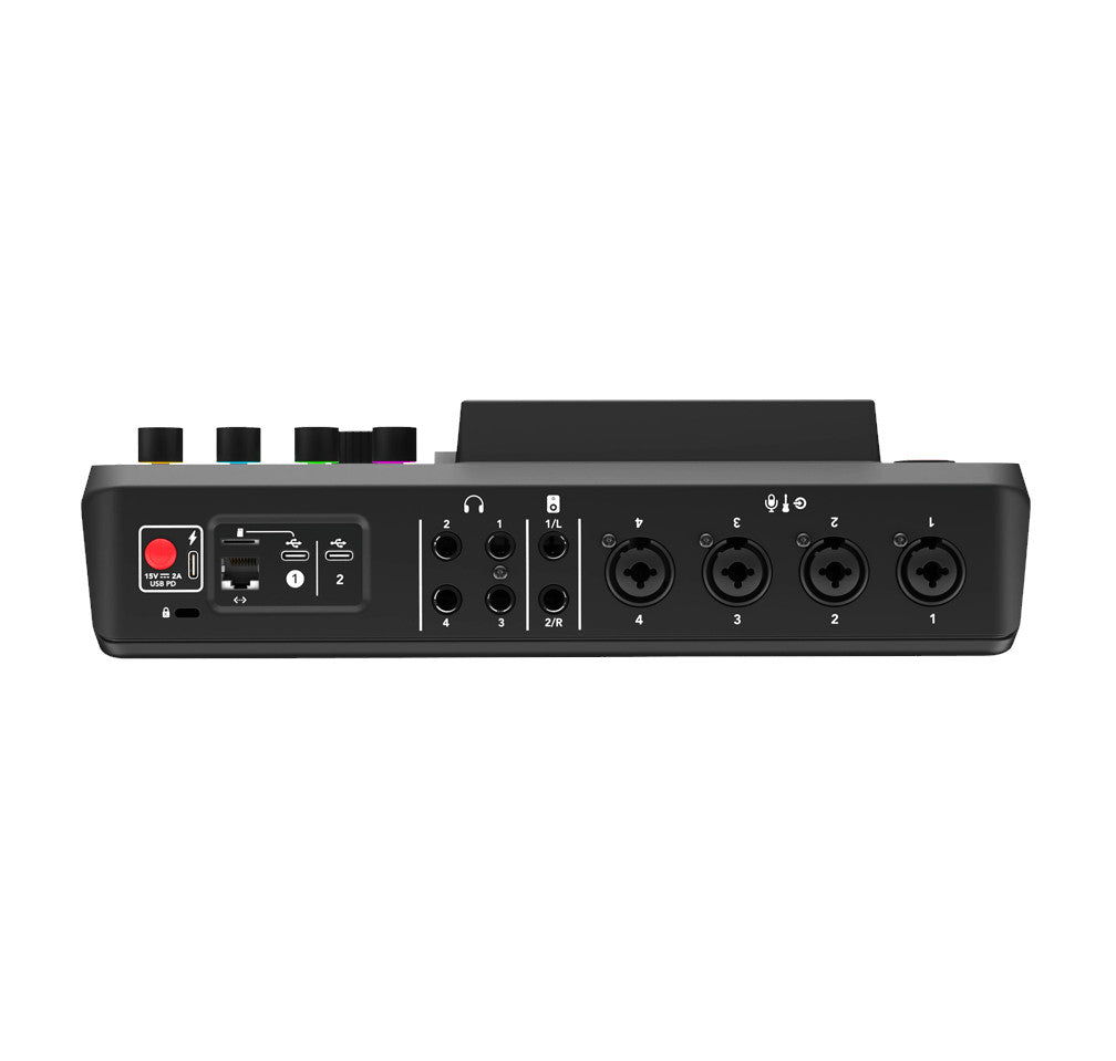 Rode RODECaster Pro II Integrated Audio Production Studio back