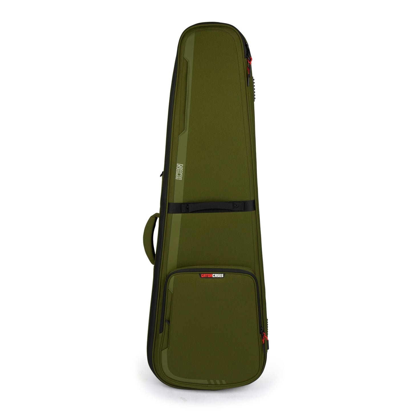 Gator G-ICONBASS-GRN ICON Series Electric Bass Guitar Gig Bag | Green