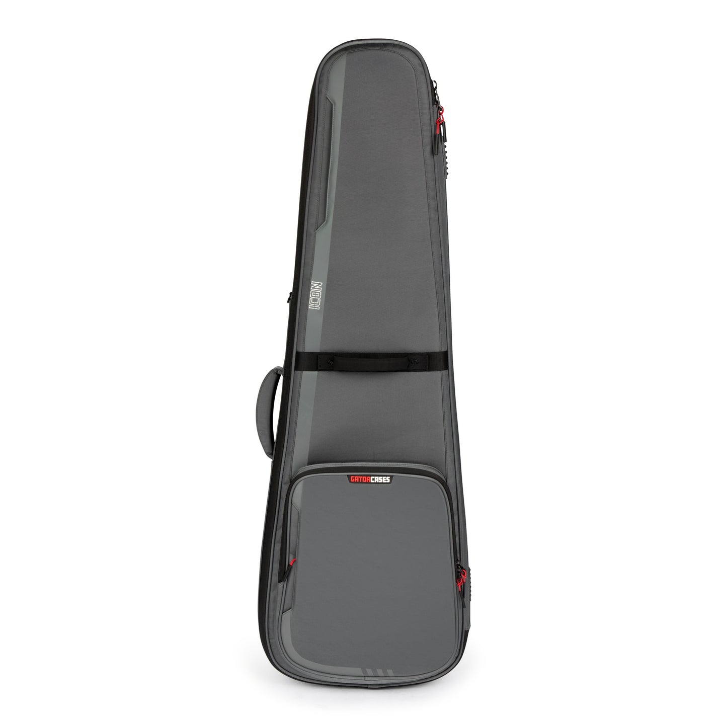 Gator G-ICONBASS-GRY ICON Series Electric Bass Guitar Gig Bag | Grey