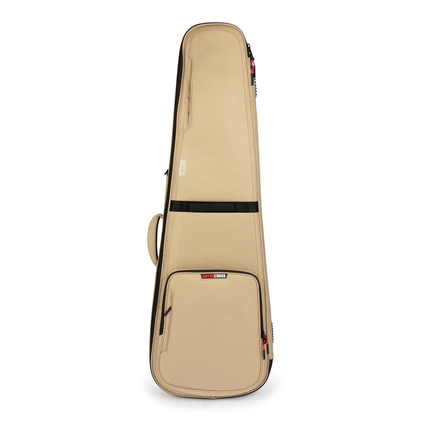 Gator G-ICONBASS-KHK ICON Series Electric Bass Guitar Gig Bag | Khaki