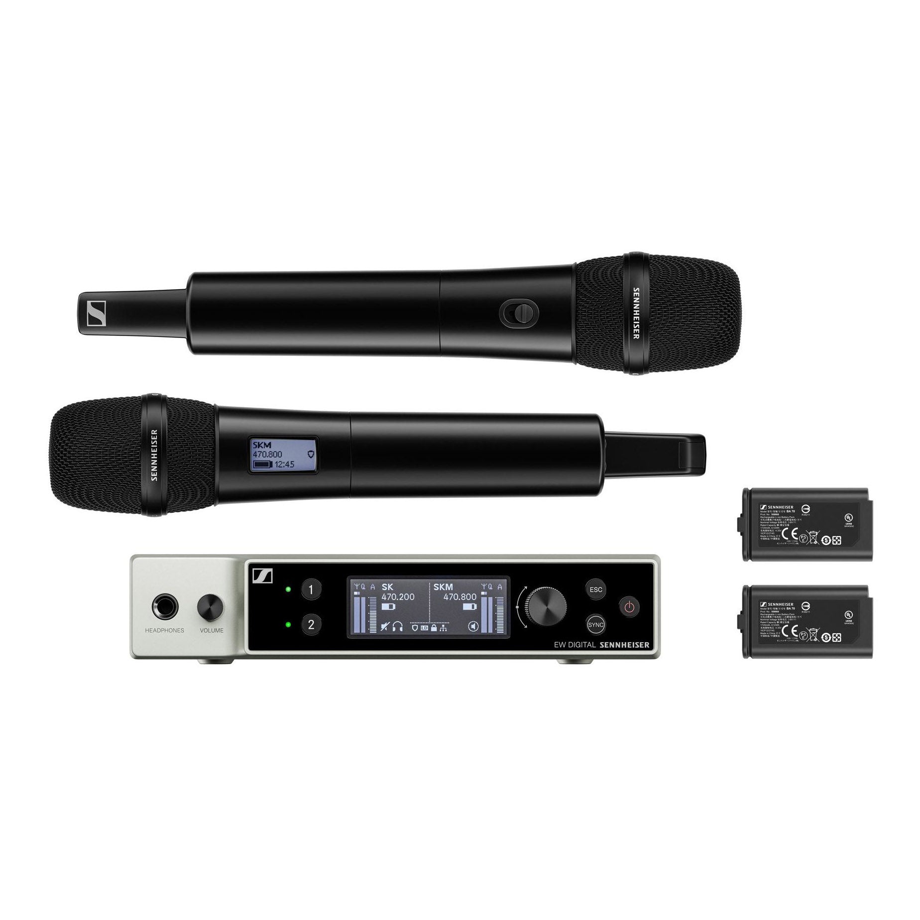 Sennheiser EW-DX 835-S SET Wireless Microphone Handheld System