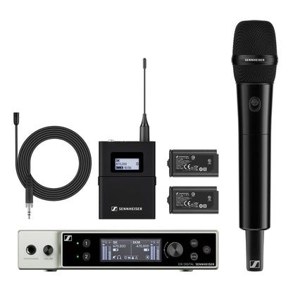 Sennheiser EW-DX MKE 2/835-S SET Wireless Microphone Combo System