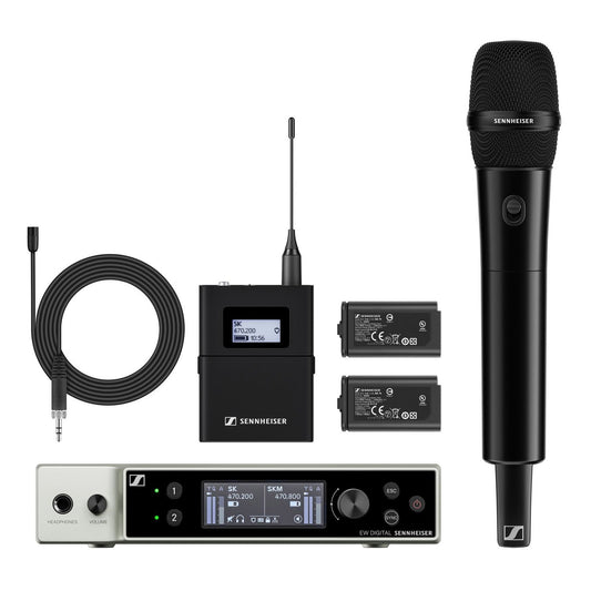 Sennheiser EW-DX MKE 2/835-S SET Wireless Microphone Combo System