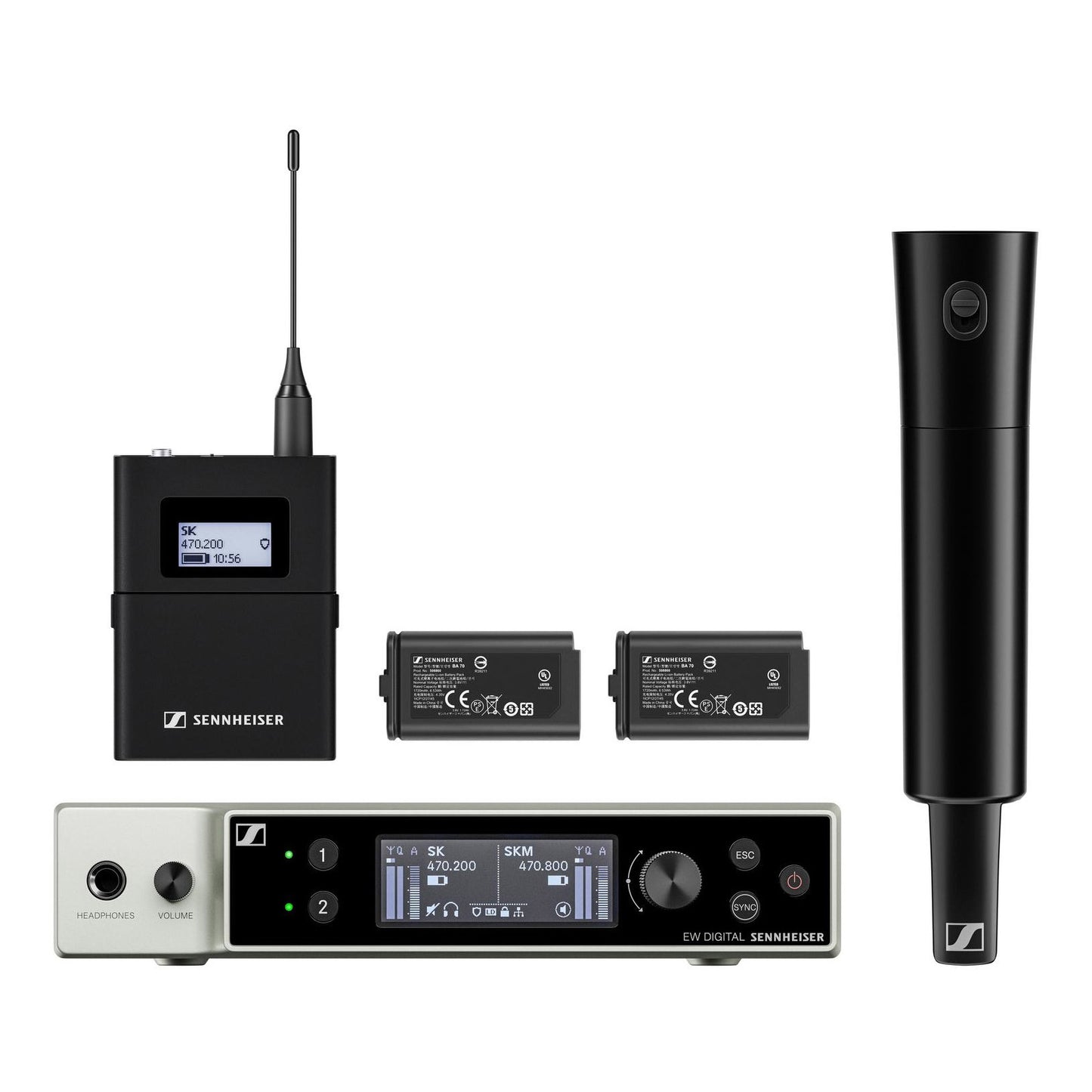 Sennheiser EW-DX SK / SKM-S BASE SET Wireless Bodypack Base System