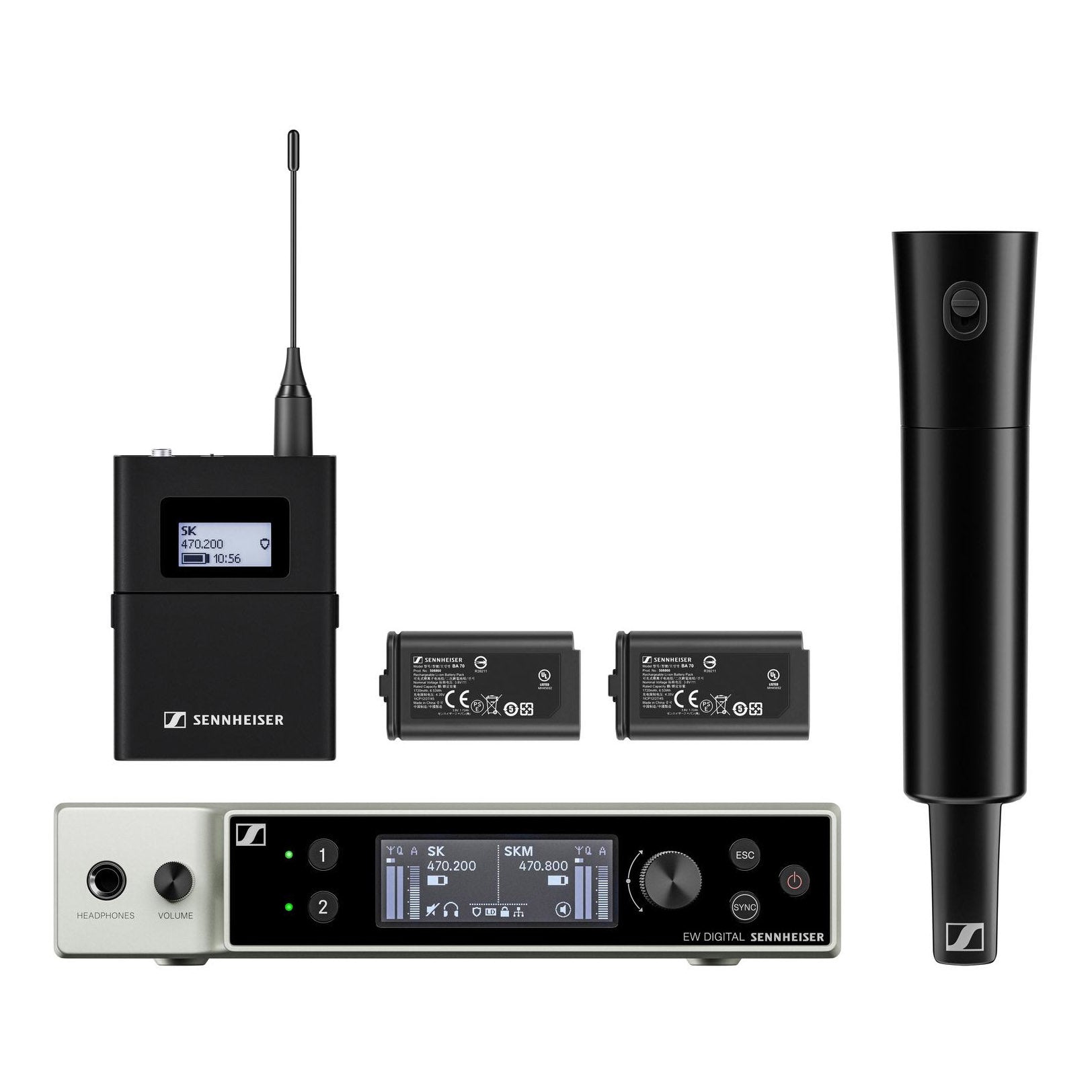 Sennheiser EW-DX SK / SKM-S BASE SET Wireless Bodypack Base System
