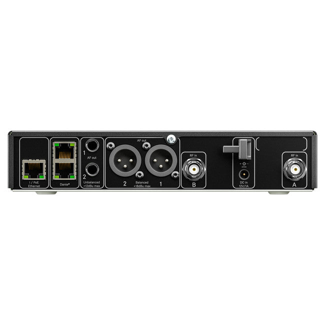 Sennheiser EW-DX EM 2 DANTE 2-Channel Wireless Receiver back