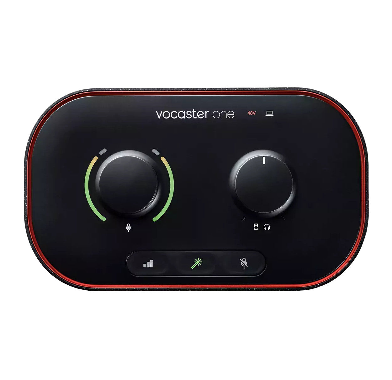 Focusrite Vocaster One interface top