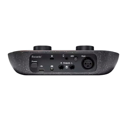 Focusrite Vocaster One Podcasting Audio Interface back