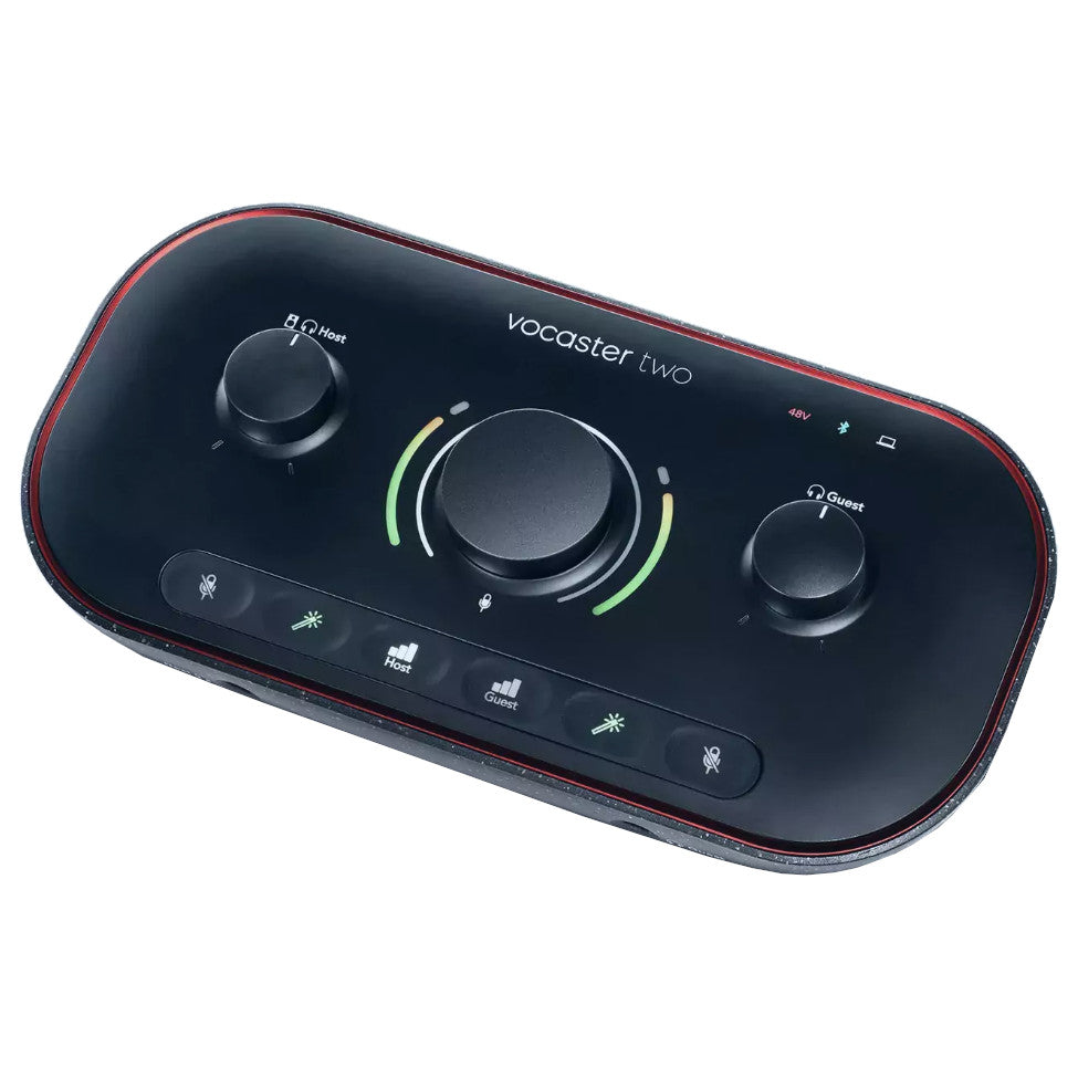 Focusrite Vocaster Two Studio left