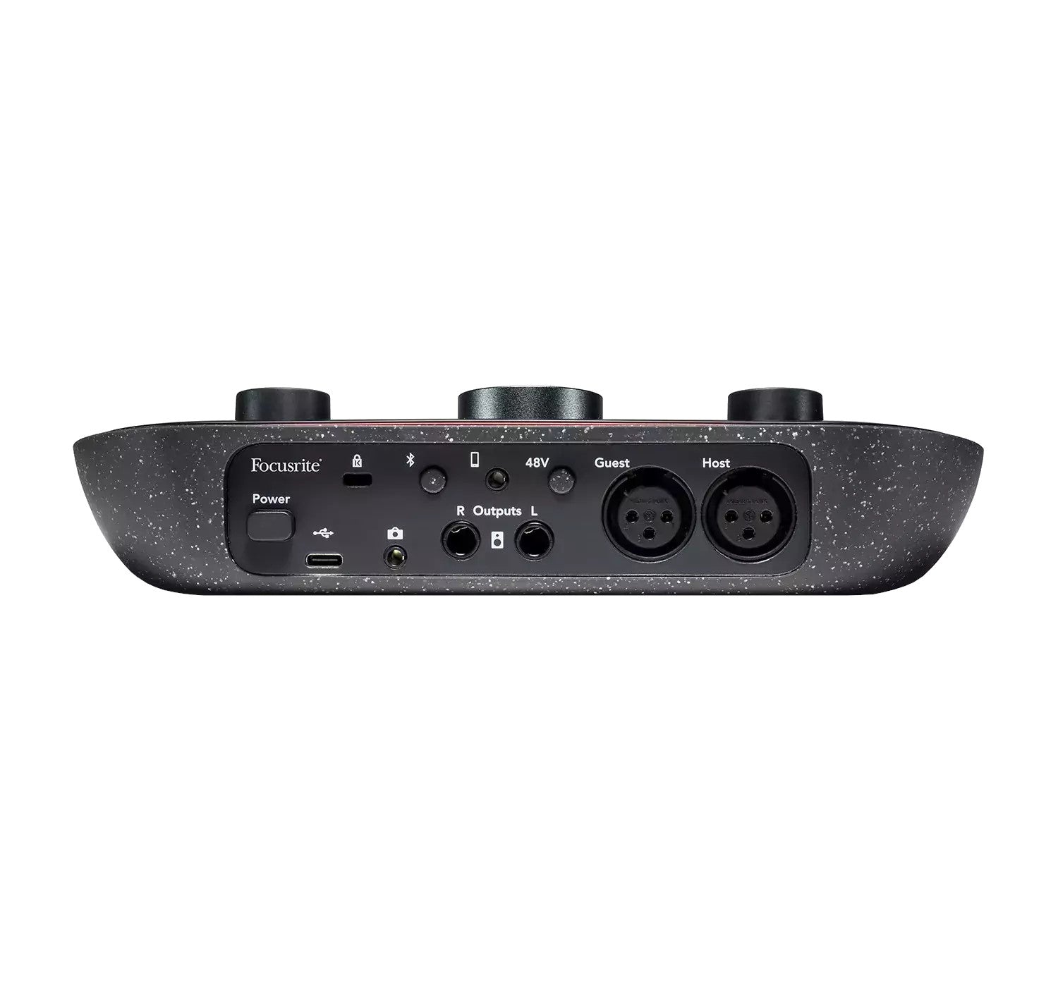 Focusrite Vocaster Two Podcasting Audio Interface back