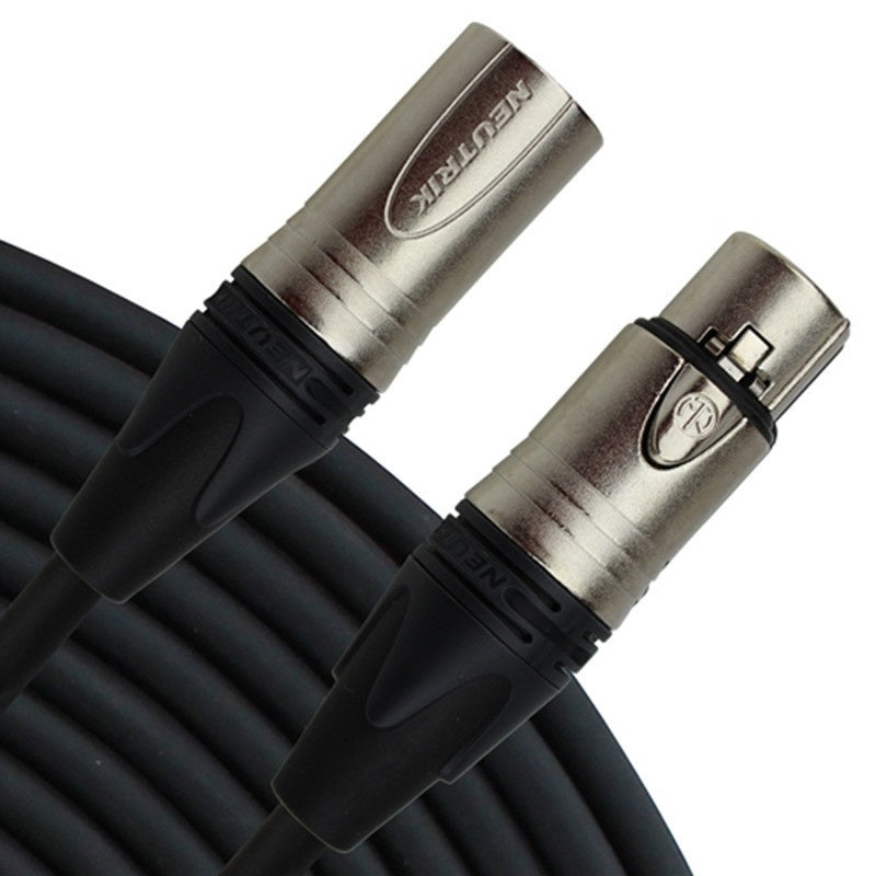 RapcoHorizon NM1 XLR Microphone Cable With Neutrik Connectors | 25 ft