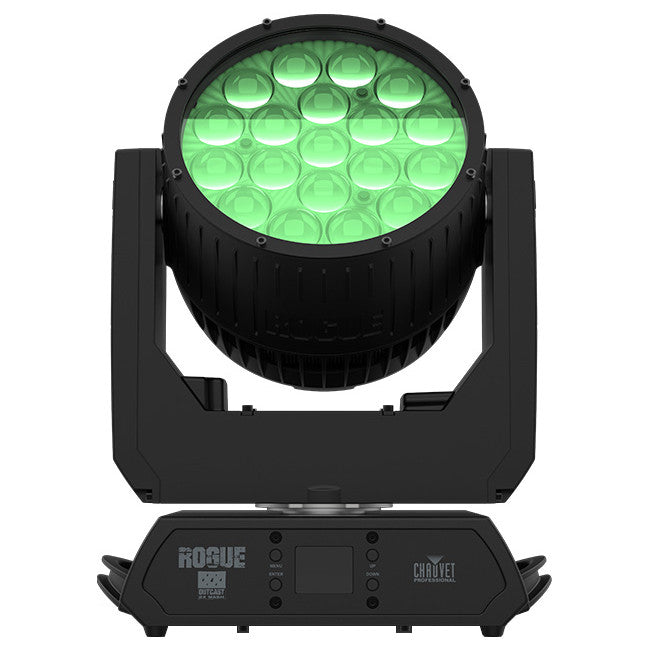 Chauvet Pro Rogue Outcast 2X Wash IP65 LED Moving Head front