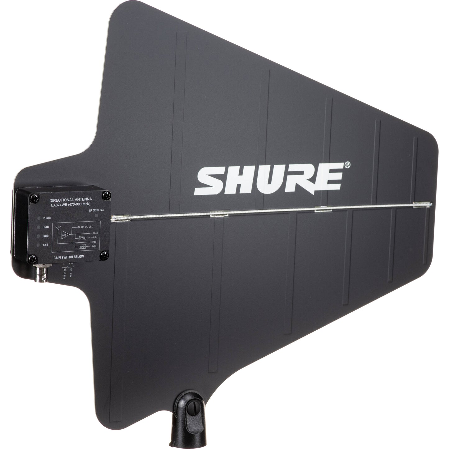 Shure UA874WB Wideband Active Directional Antenna 470 to 900 MHz